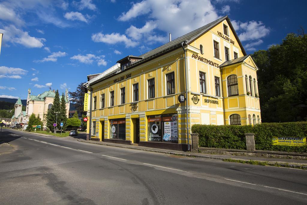 Yellow Ski Apartments Rokytnice nad Jizerou Esterno foto